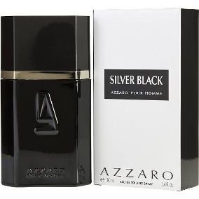 Miniatura Azzaro Silver Black Eau de Toilette - Perfume Masculino 7 ML