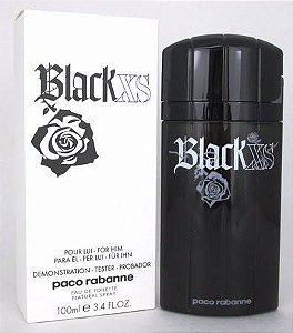 Tester Black XS Paco Rabanne  Perfume Masculino Eau de Toilette 100 ml