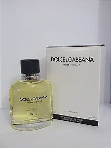 Tester Dolce Gabana Pour Homme 125 Ml Perfume Masculino