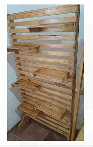 Aluguel de Painel de Paletes com Prateleiras