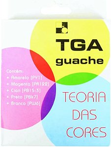 Tinta Guache TGA 25mL - 5 Cores