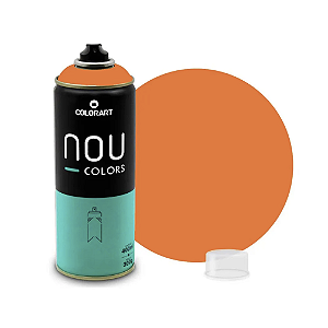 Tinta Spray NOU Colors 400mL - Laranja Bahia