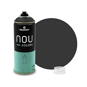 Tinta Spray NOU Colors 400mL - Preto