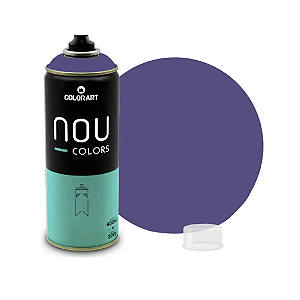 Tinta Spray NOU Colors 400mL - Violeta Azulado