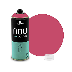 Tinta Spray NOU Colors 400mL - Rosa Uau