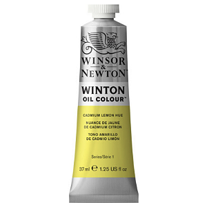 Tinta Óleo Winton 37ml Winsor & Newton - Cadmium Lemon Hue (087)