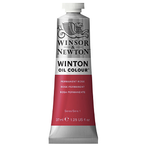 Tinta Óleo Winton 37ml Winsor & Newton - Permanent Rose (502)