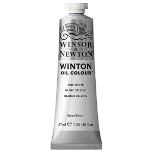 Tinta Óleo Winton 37ml Winsor & Newton - Zinc White (748)