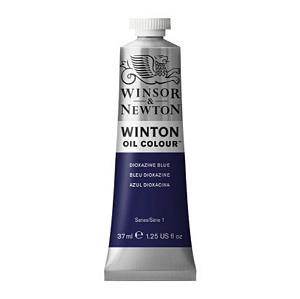 Tinta Óleo Winton 37ml Winsor & Newton - Dioxazine Blue (406)