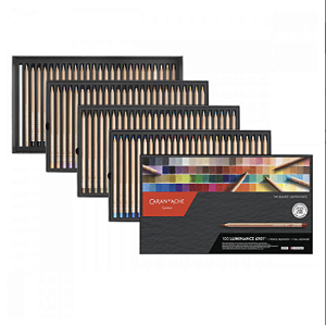 Lápis de Cor Caran d'Ache Luminance - 100 Cores