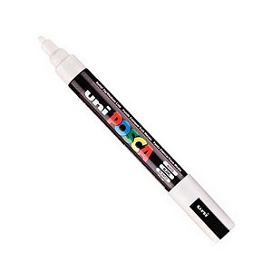 Caneta Marcador POSCA PC-5M - Branco