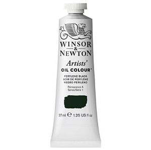 Tinta Óleo Artist Winsor & Newton 37ml Série 1 - Perylene Black (505)