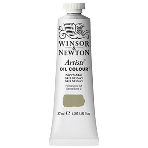Tinta Óleo Artist Winsor & Newton 37ml Série 2 - Davy's Gray (217)