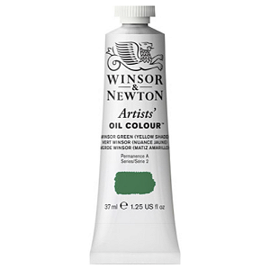 Tinta Óleo Artist Winsor & Newton 37ml Série 2 - Winsor Green (Yellow Shade) (721)