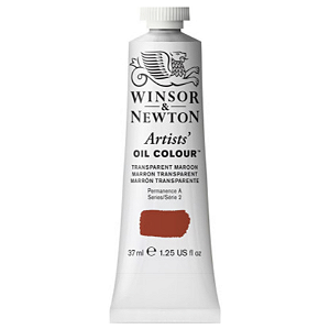 Tinta Óleo Artist Winsor & Newton 37ml Série 2 - Transparent Maroon (657)