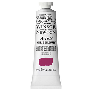 Tinta Óleo Artist Winsor & Newton 37ml Série 2 - Quinacridone Magenta (545)
