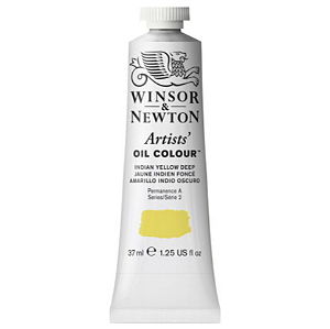 Tinta Óleo Artist Winsor & Newton 37ml Série 2 - Indian Yellow Deep (320)