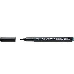 Caneta Marcador Le Plume VERDE AZEVINHO-YG649 Permanente Ponta Pincel/Brush