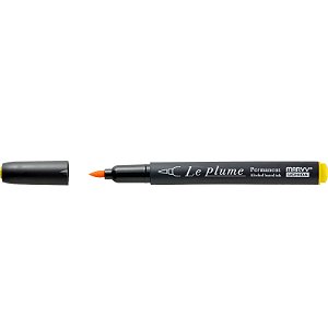 Caneta Marcador Le Plume DENTE-DE-LEAO-Y615 Permanente Ponta Pincel/Brush