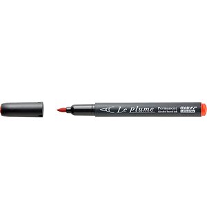 Caneta Marcador Le Plume ESCARLATE-O838 Permanente Ponta Pincel/Brush