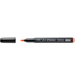 Caneta Marcador Le Plume SALMAO-R815 Permanente Ponta Pincel/Brush