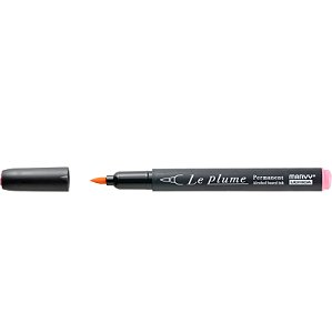 Caneta Marcador Le Plume ROSA SUAVE-P793 Permanente Ponta Pincel/Brush