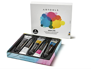 Guache Bisnaga Palette Artools 22ml - 5 Cores