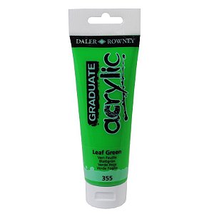 Tinta Acrílica Graduate 120ml Daler Rowney - Verde Folha (355)