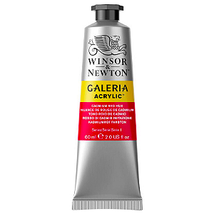 Tinta Acrílica Galeria Winsor & Newton 60ml - Cadmium Red Hue (095)