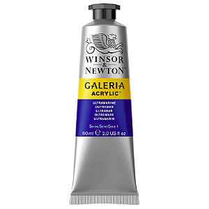 Tinta Acrílica Galeria Winsor & Newton 60ml - Ultramarine (660)