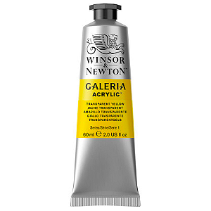 Tinta Acrílica Galeria Winsor & Newton 60ml - Transparent Yellow (653)