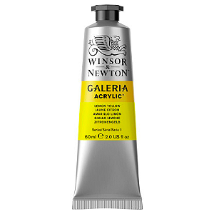 Tinta Acrílica Galeria Winsor & Newton 60ml - Lemon Yellow (346)