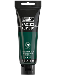 Tinta Acrílica Liquitex Basics - 118 ml PG7 (Phthalocyanine Green)