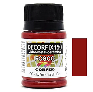 Tinta Decorfix 150 Fosco - 442 Vermelho Rubi (37ml)