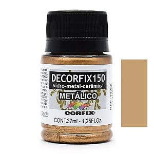 Tinta Decorfix 150º Metálica Corfix - 394 Cobre (37 ml)