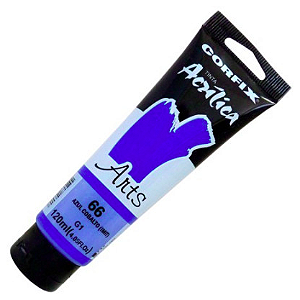 Tinta Acrílica Corfix Arts 120ml G1 - Azul Cobalto (IMIT) (66)