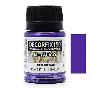 Tinta Decorfix 150º Metálica Corfix - 399 Violeta (37 ml)