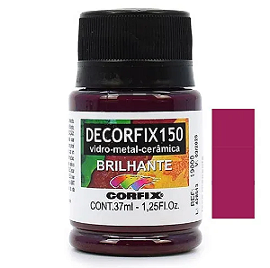 Tinta Decorfix 150º Brilhante Corfix - 444 Laca Magenta (37 ml)