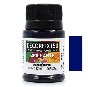 Tinta Decorfix 150º Brilhante Corfix - 435 Azul Azurita (37 ml)