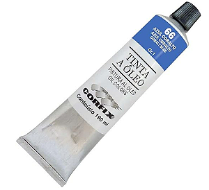 Tinta A Óleo Corfix - 190ml GR-1 Azul Cobalto 66