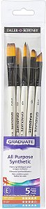 Kit Pincél Graduate Set Umidos Daler Rowney - 5 Unidades