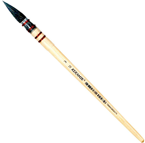 Pincel Amarradinho 20 - 03 Aquarela Keramik Pêlo Esquilo Squirrel