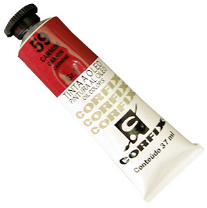 Tinta a Óleo Corfix 37ml Gr-1 - 59 Carmim