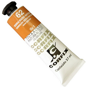 Tinta a Óleo Corfix 37ml Gr-1 - 62 Terra Siena Natural