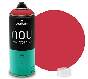 Tinta Spray NOU Colors 400mL - Vermelho Rubi