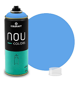 Tinta Spray NOU Colors 400mL - Azul Atlântico
