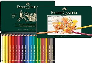 Lápis de Cor Faber-Castell Polychromos - 36 Cores