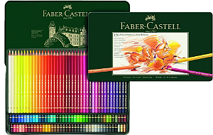Lápis de Cor Polychromos Faber-Castell - 120 Cores