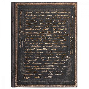 Caderno de Capa Dura Ultra Pautado Paperblanks - Charlie Chaplin