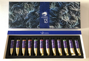 Tinta Aquarela Rockwell Dragon - 12 Cores 15ml